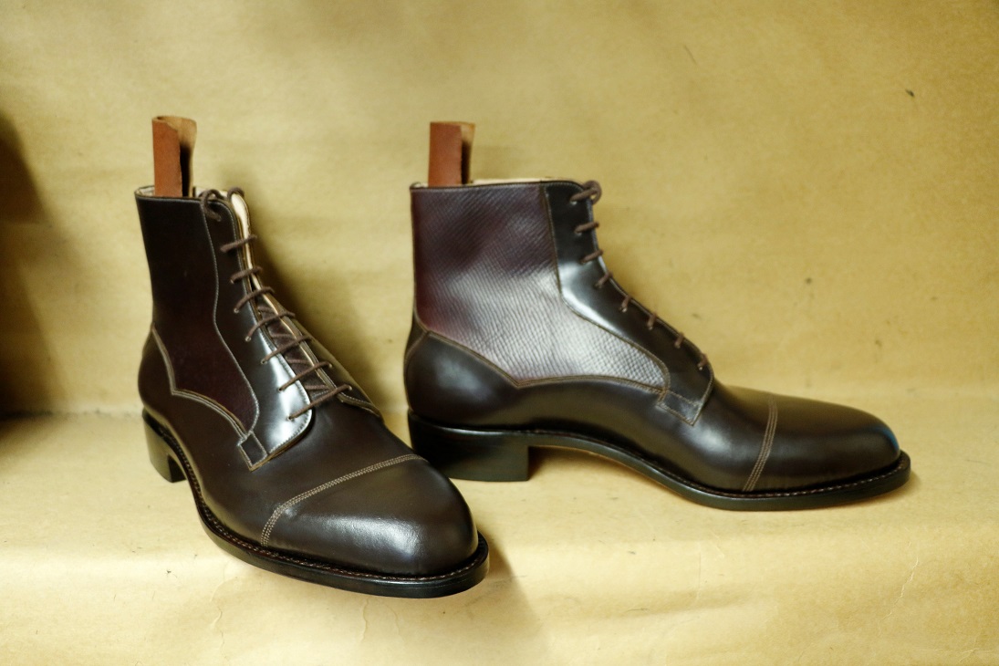 Shell Cordovan Riding Boots Ankle boots in Shell Cordovan – nasserviesshoes.com